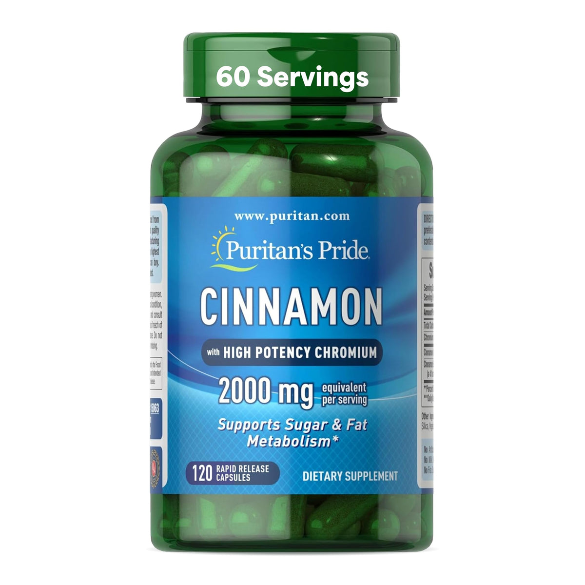 Cinnamon 875 mg 120 Capsules A250637