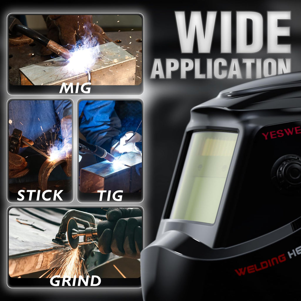 Auto Darkening Welding Helmet True Color J482