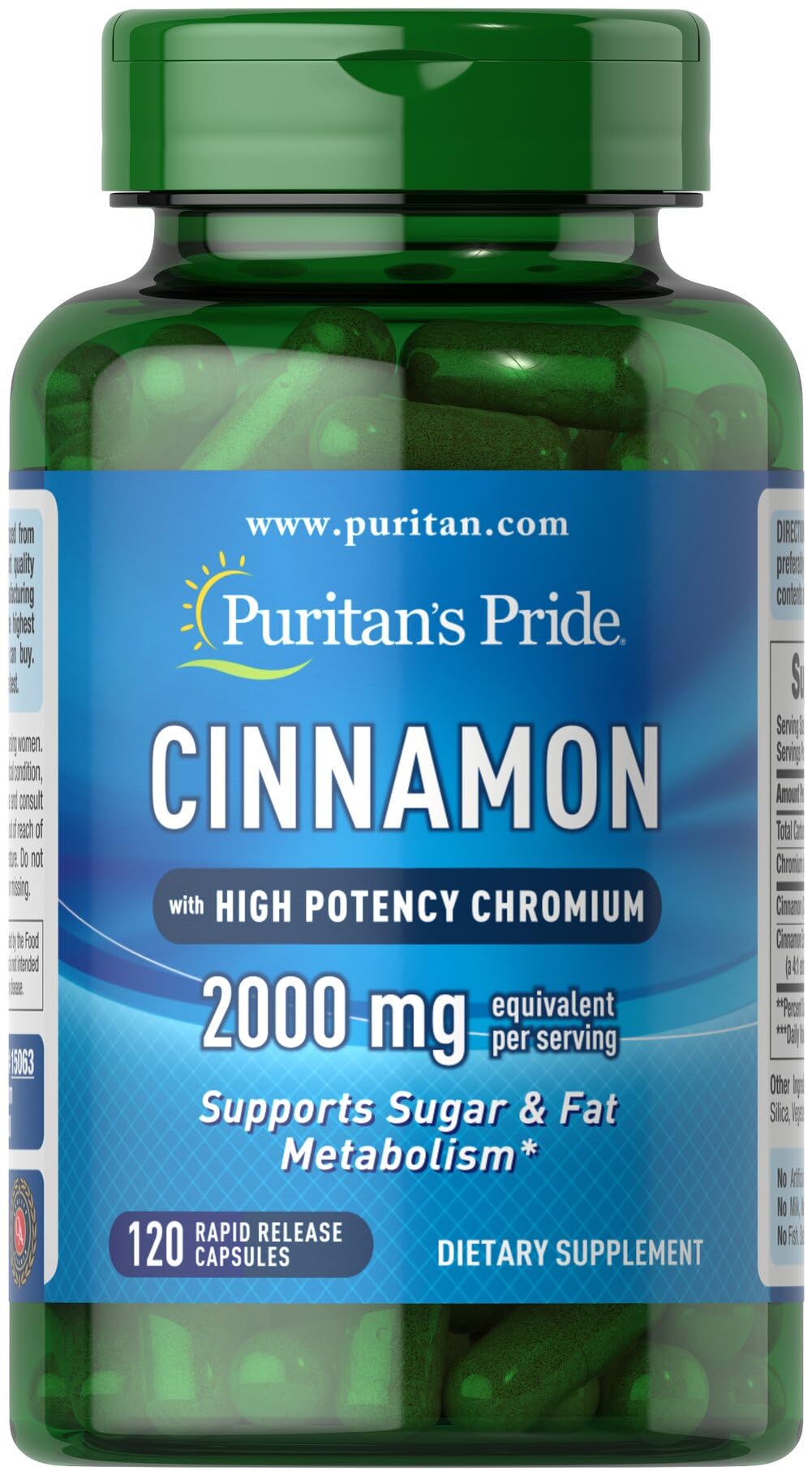 Cinnamon 875 mg 120 Capsules A250637