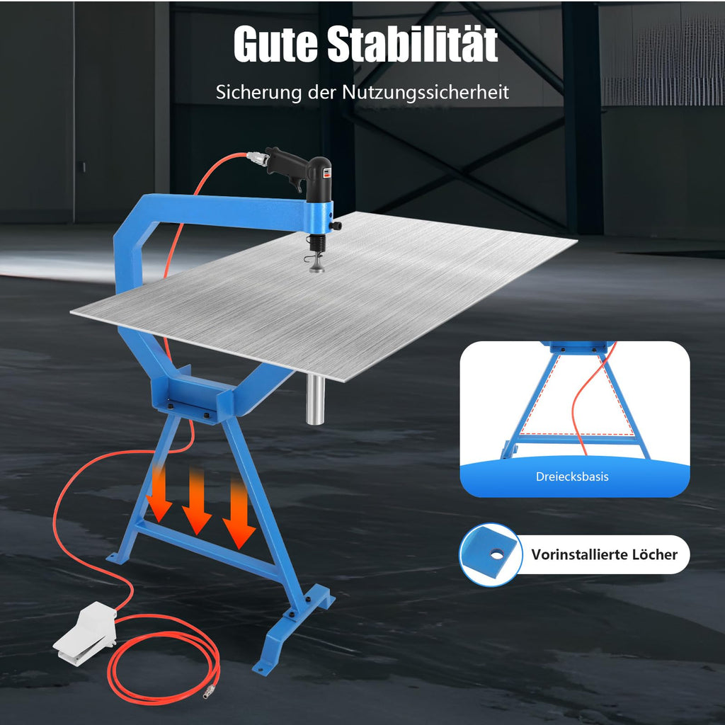 Pneumatic Planishing Hammer & Metal Shrinker Stretcher Kit O320204