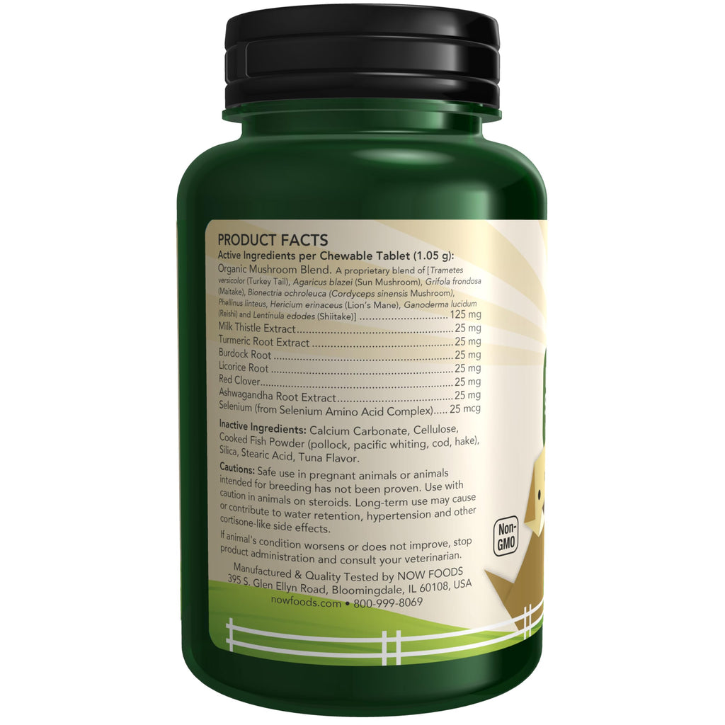Immune Support Supplement for Cats & Dogs 90 Chewable Tablets J202359