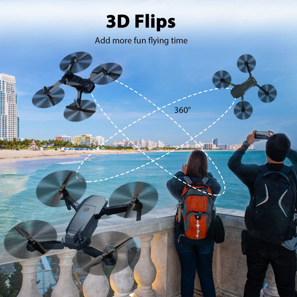 Foldable RC Quadcopter Drone with 1080P Camera D172694