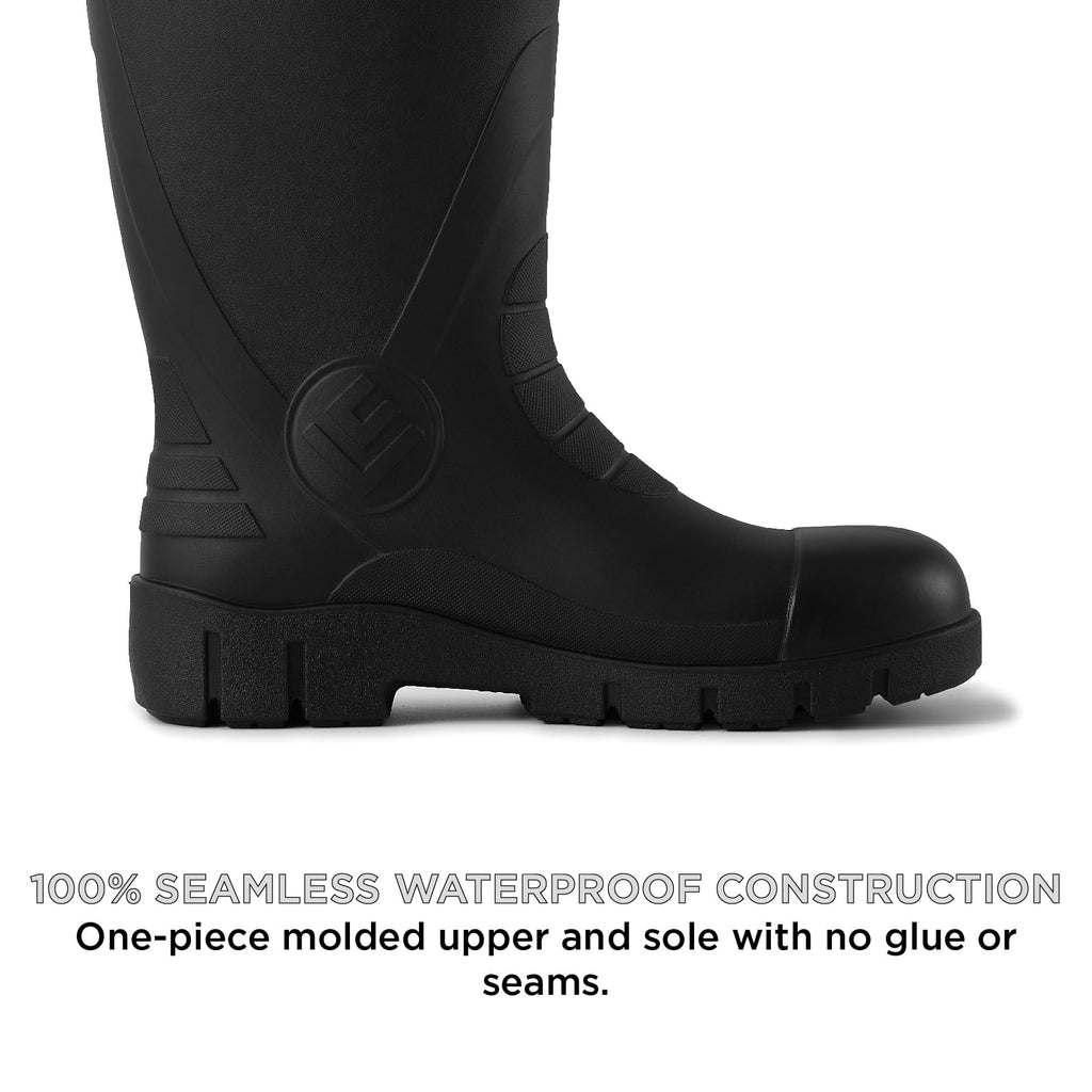 PVC Waterproof Knee-High Work Boots B862