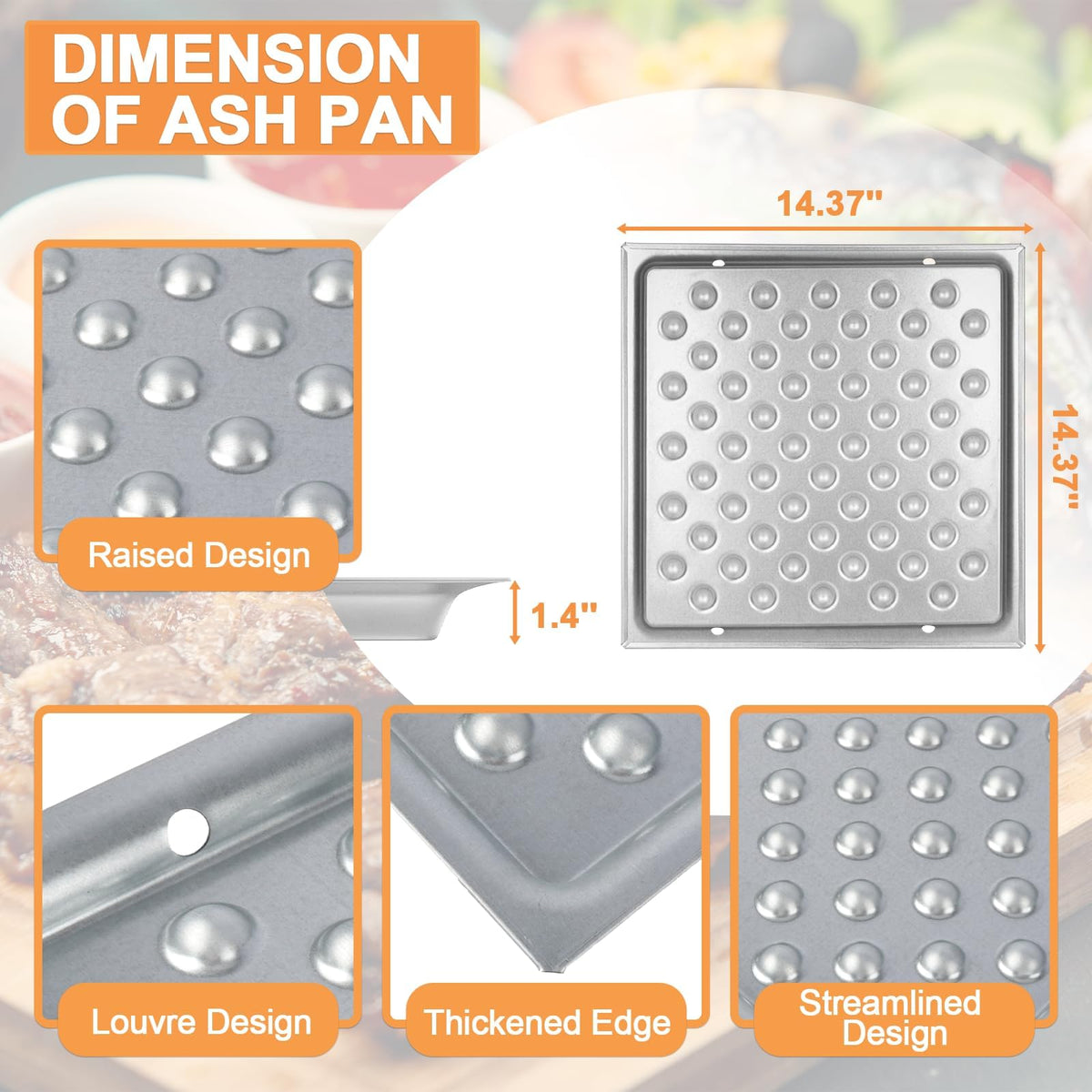 Charcoal Grill Ash Pan D501513