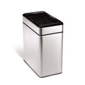 10L Stainless Steel Slim Open Trash Can L809094