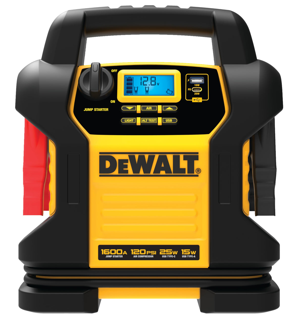 Portable Power Station Jump Starter 1600 Peak Amps 120 PSI Compressor L831