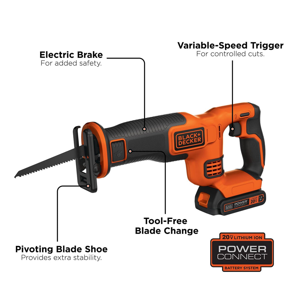Cordless Reciprocating Saw Kit D996435