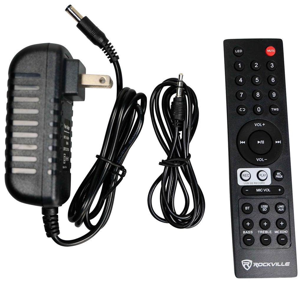2000W Dual 8" LED Karaoke Speaker with Mic U473