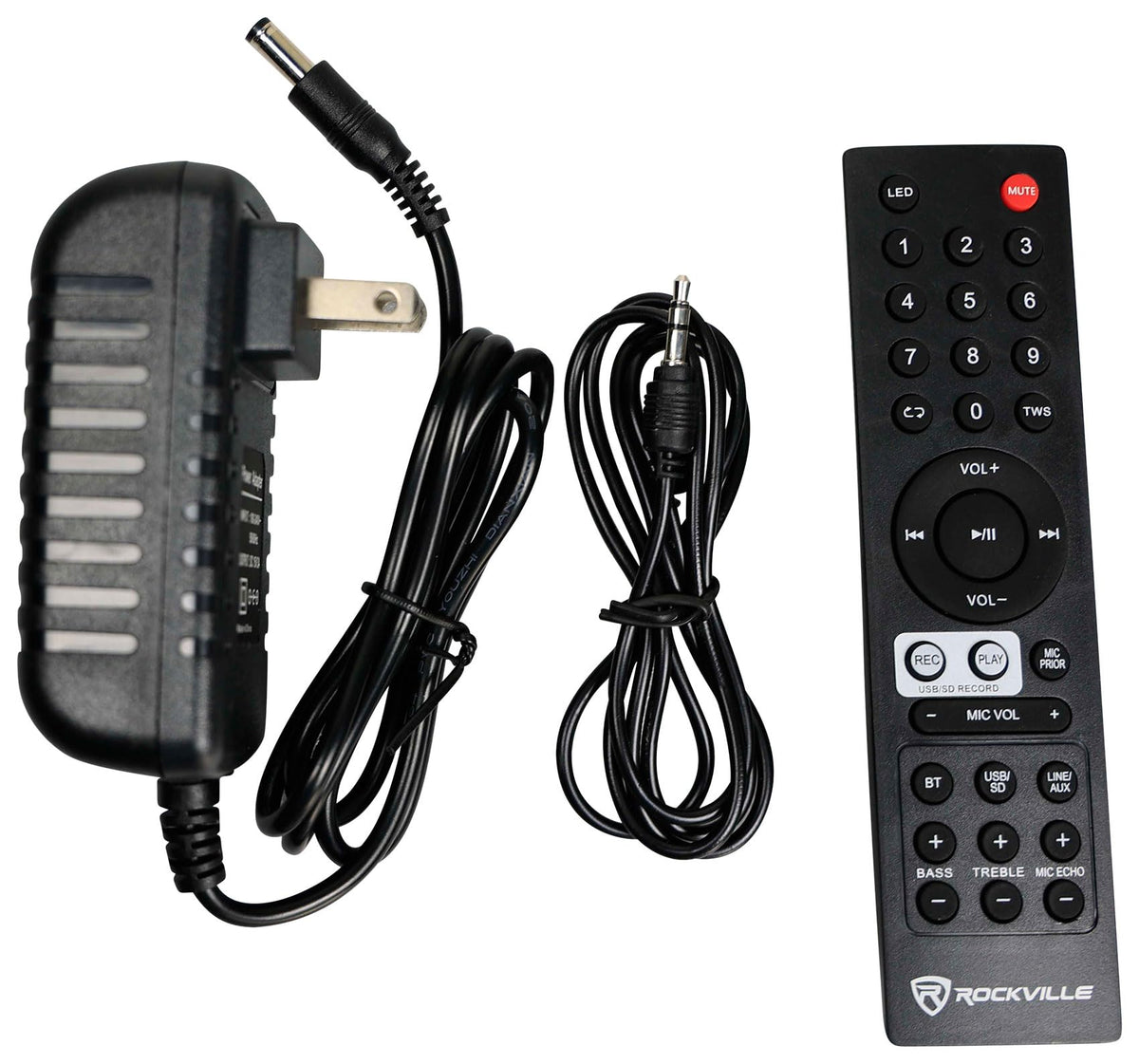 2000W Dual 8" LED Karaoke Speaker with Mic U473