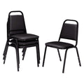 Vinyl Stacking Chair, 4/Pack N8895