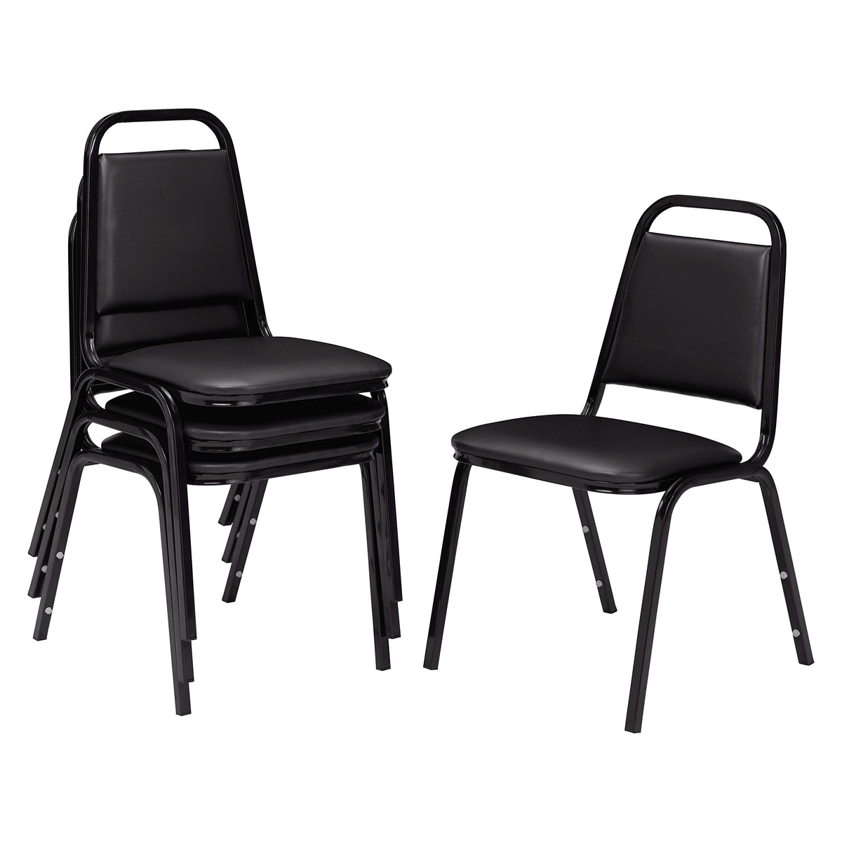 Vinyl Stacking Chair, 4/Pack N8895