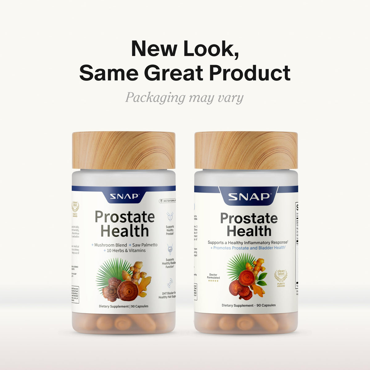 Prostate Health + Nitric Oxide Booster Bundle, 90+60 Caps J126792