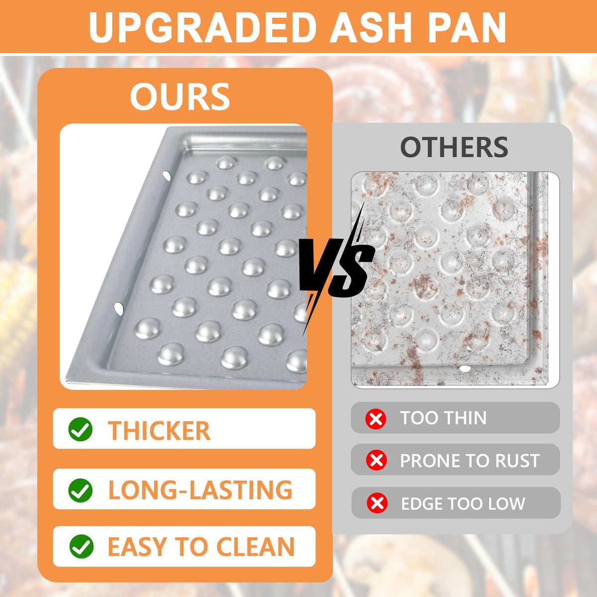 Charcoal Grill Ash Pan D501513