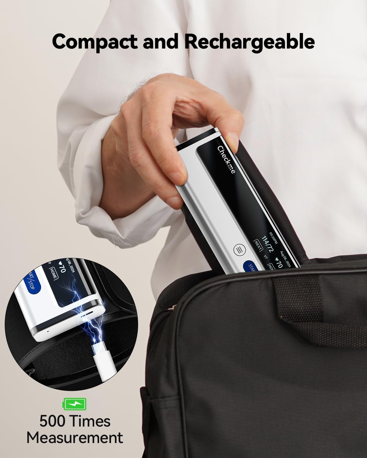 Upper Arm Blood Pressure Monitor with Bluetooth Cuff J386801