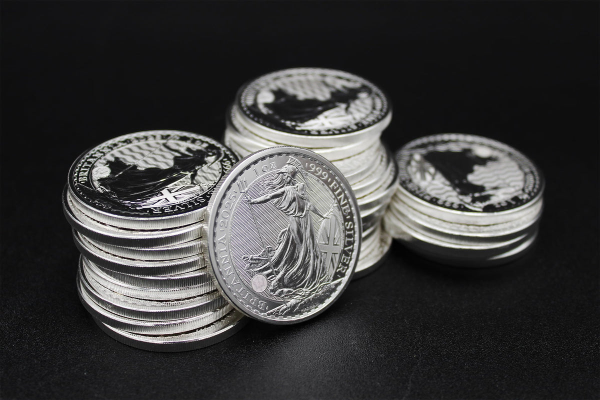 1 oz British Silver Britannia J537