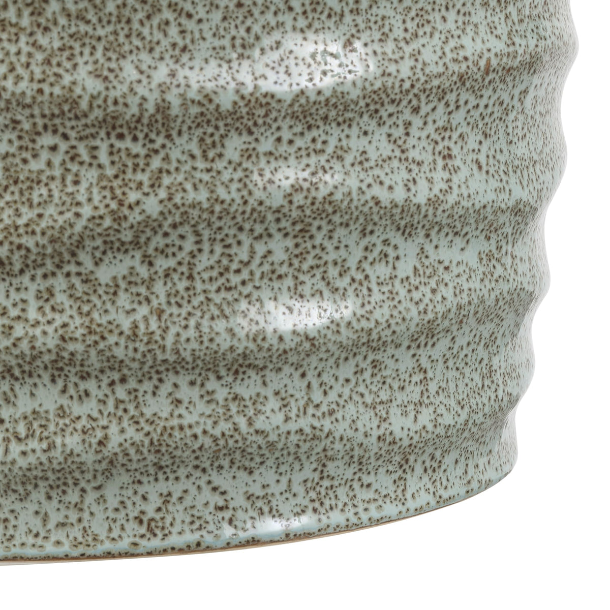 Blue Ceramic Garden Stool S2109