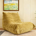Yellow Bean Bag Chair with Memory Foam G572