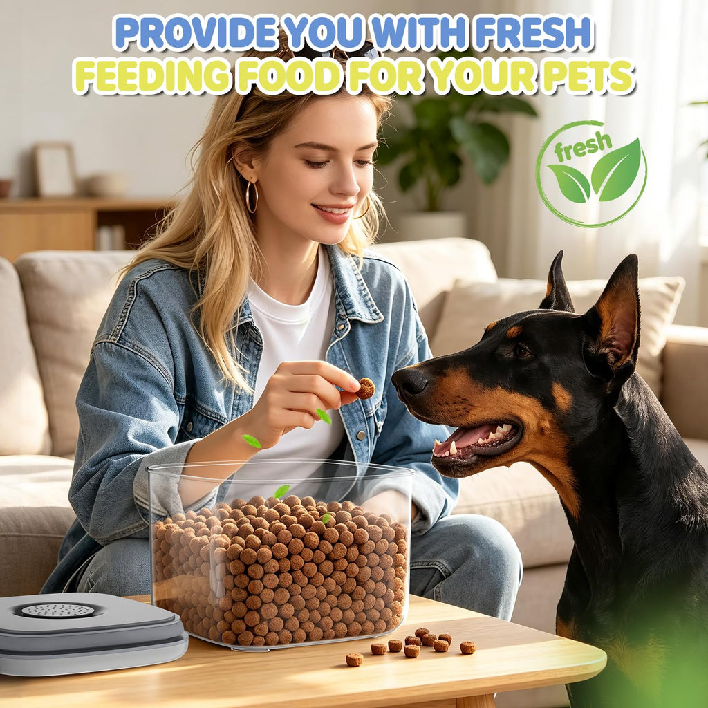 Cat Food Storage Containers With Scooper H46250
