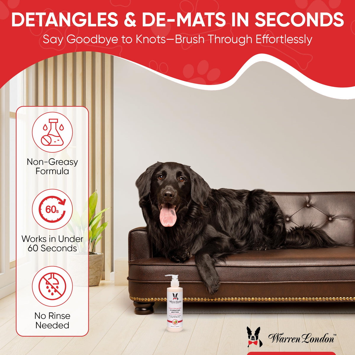 Hydrating Leave in Dog Conditioner 8oz Z20585