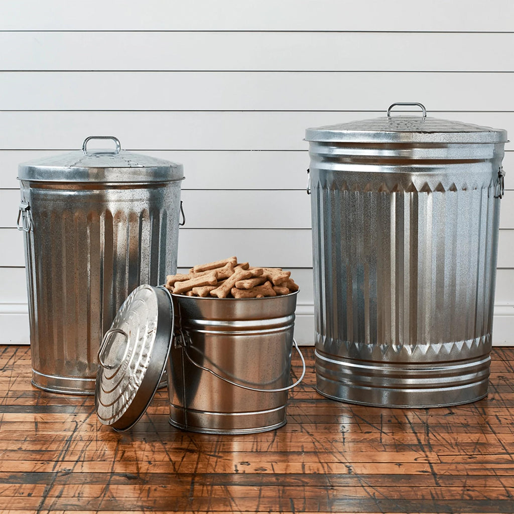 Galvanized Steel 6 Gallon Airtight Storage Jar V97532