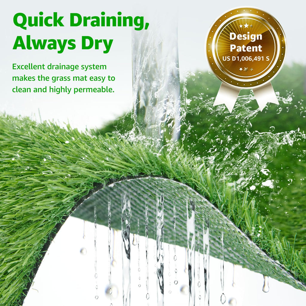 Portable Dog Grass Pad with Tray F6344
