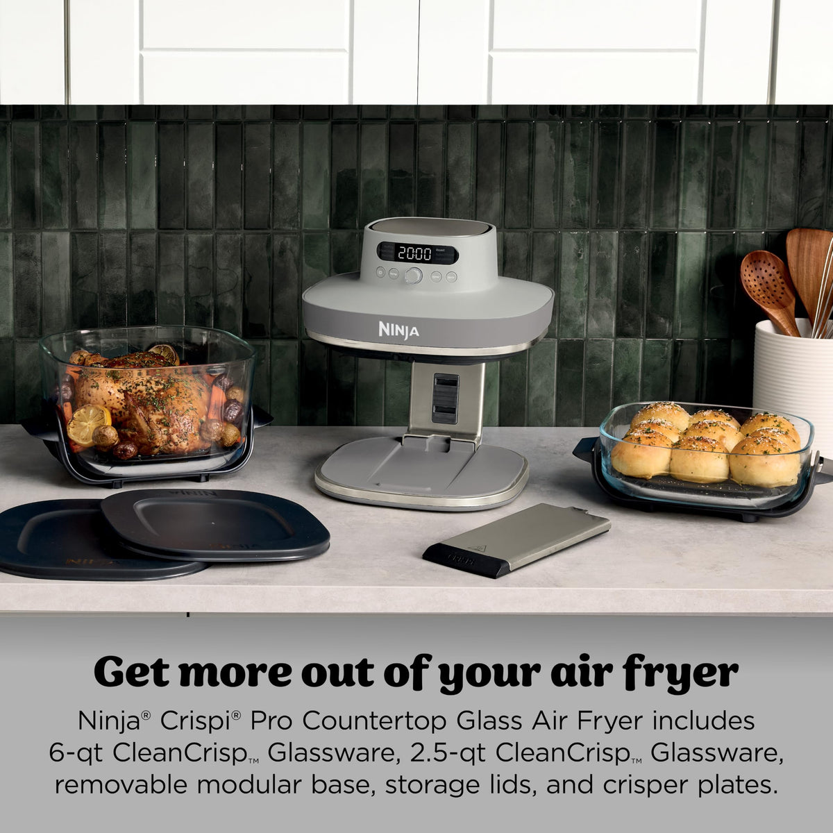 Glass Air Fryer E3877