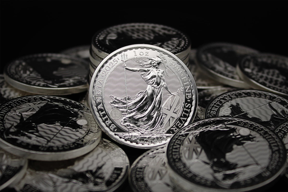 1 oz British Silver Britannia J537