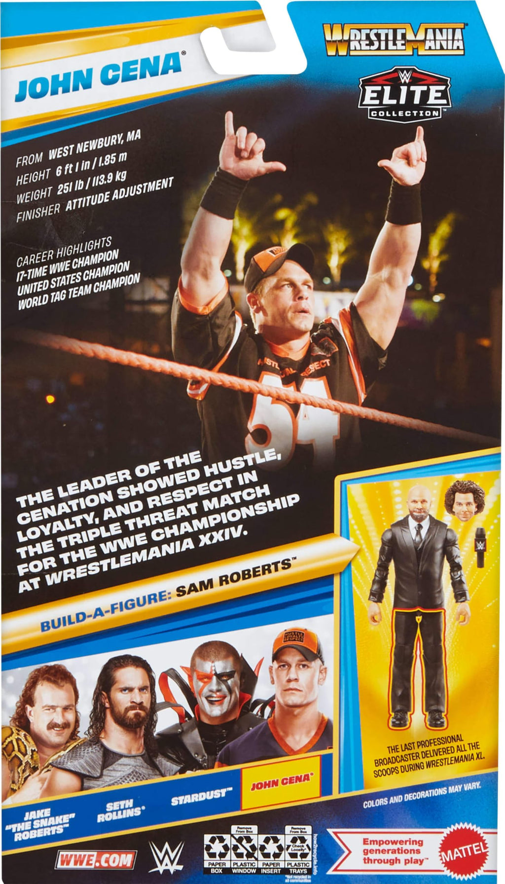 WWE Elite Collection Figure & Accessories Q55385