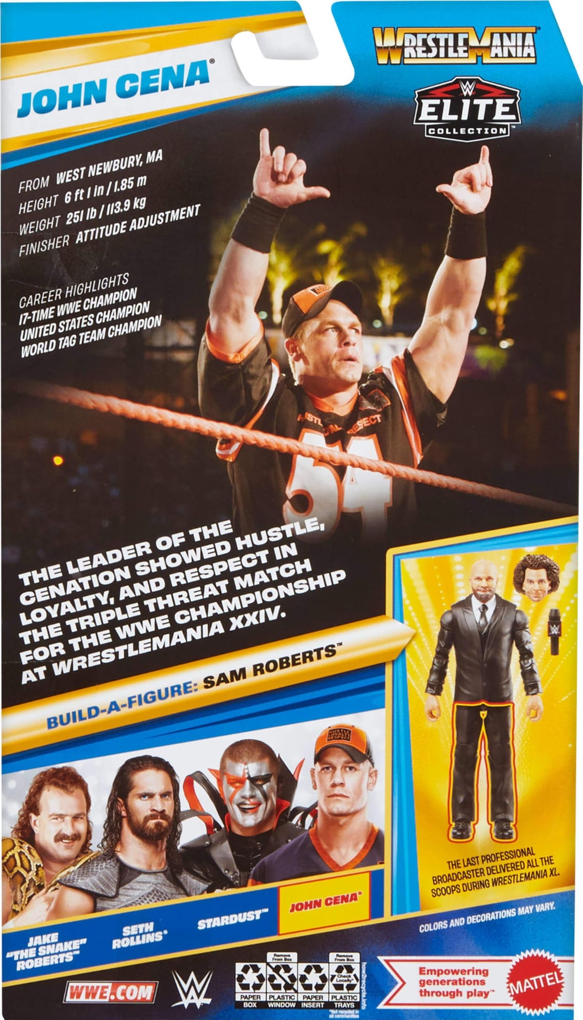 WWE Elite Collection Figure & Accessories Q55385