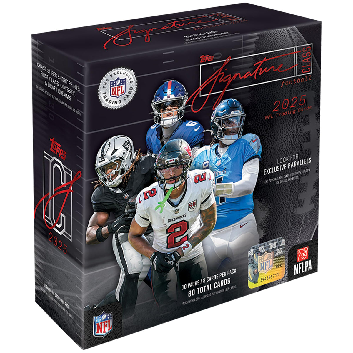 2025 NFL Signature Class Football Mega Box A601