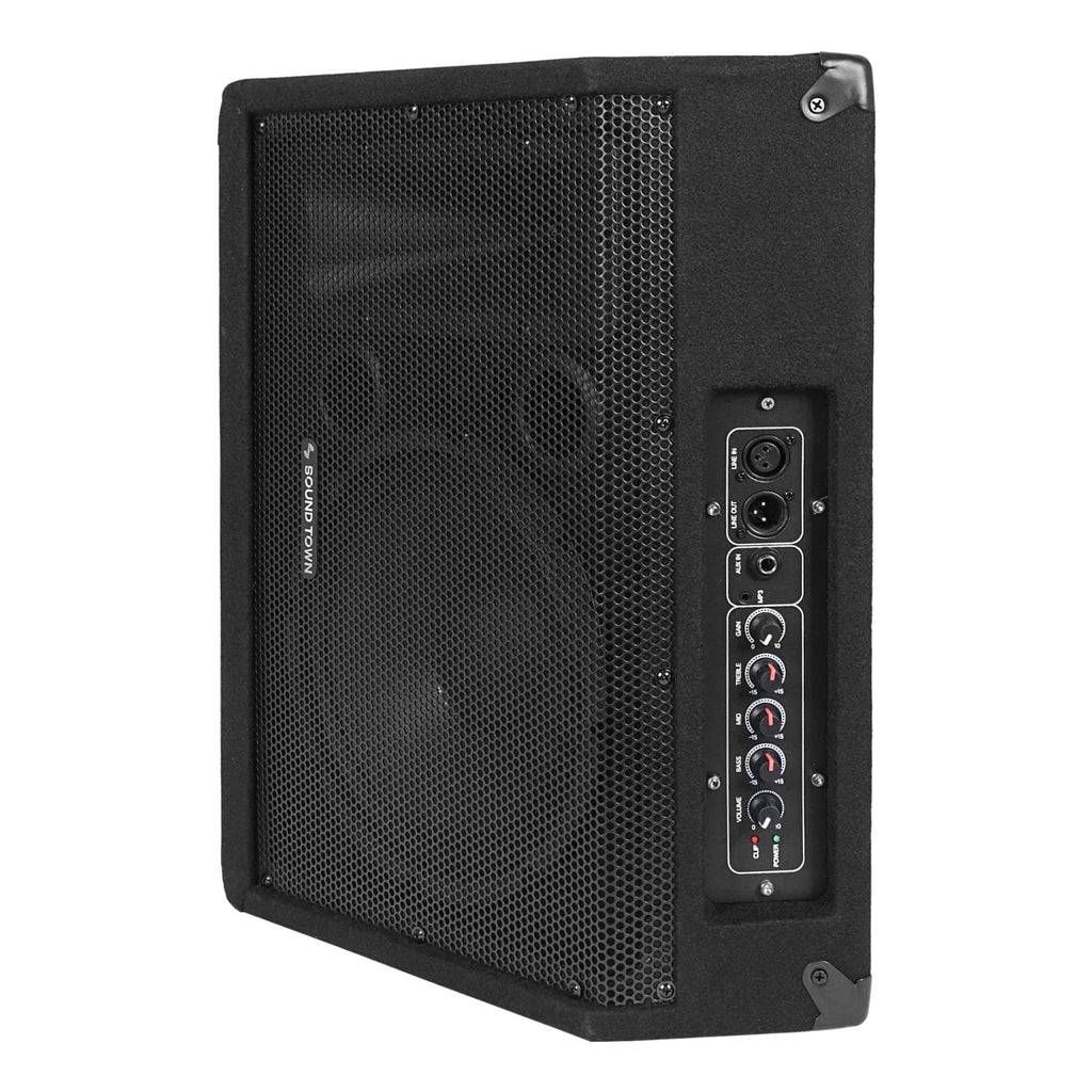 2-Pack Powered PA Speakers 10” 300W I324