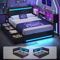 Full Corner Bed with Drawers C437718