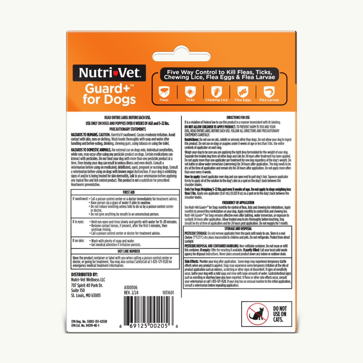 Flea Treatment 3 Doses H1368