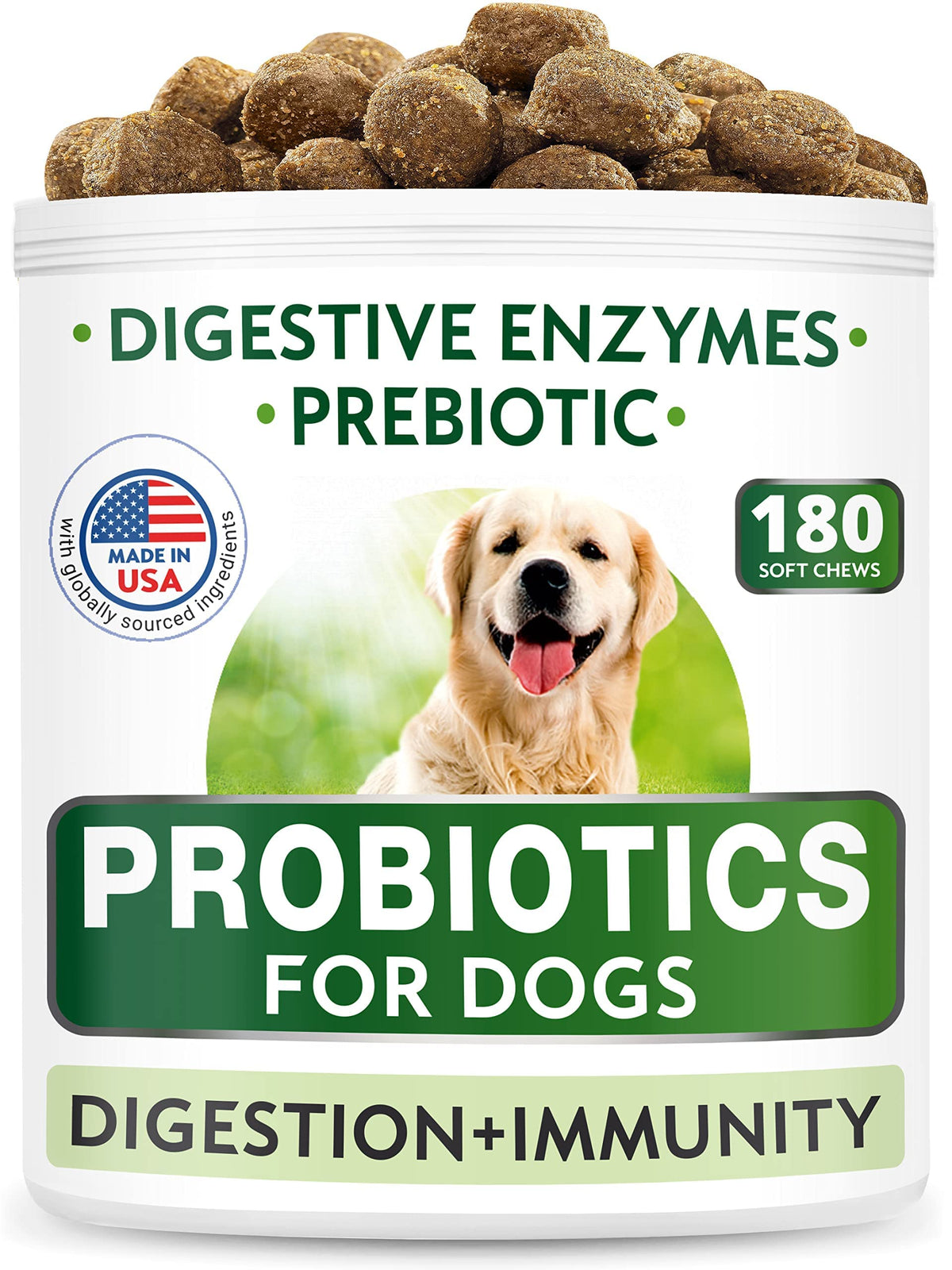 Dog Probiotics Chews + Omega 3 Bundle L3173