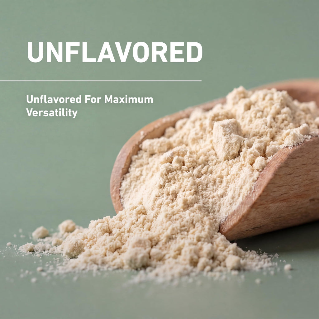 Plant-Based Protein Powder 20g Pea and Rice Protein Unflavored 20 Servings J114641