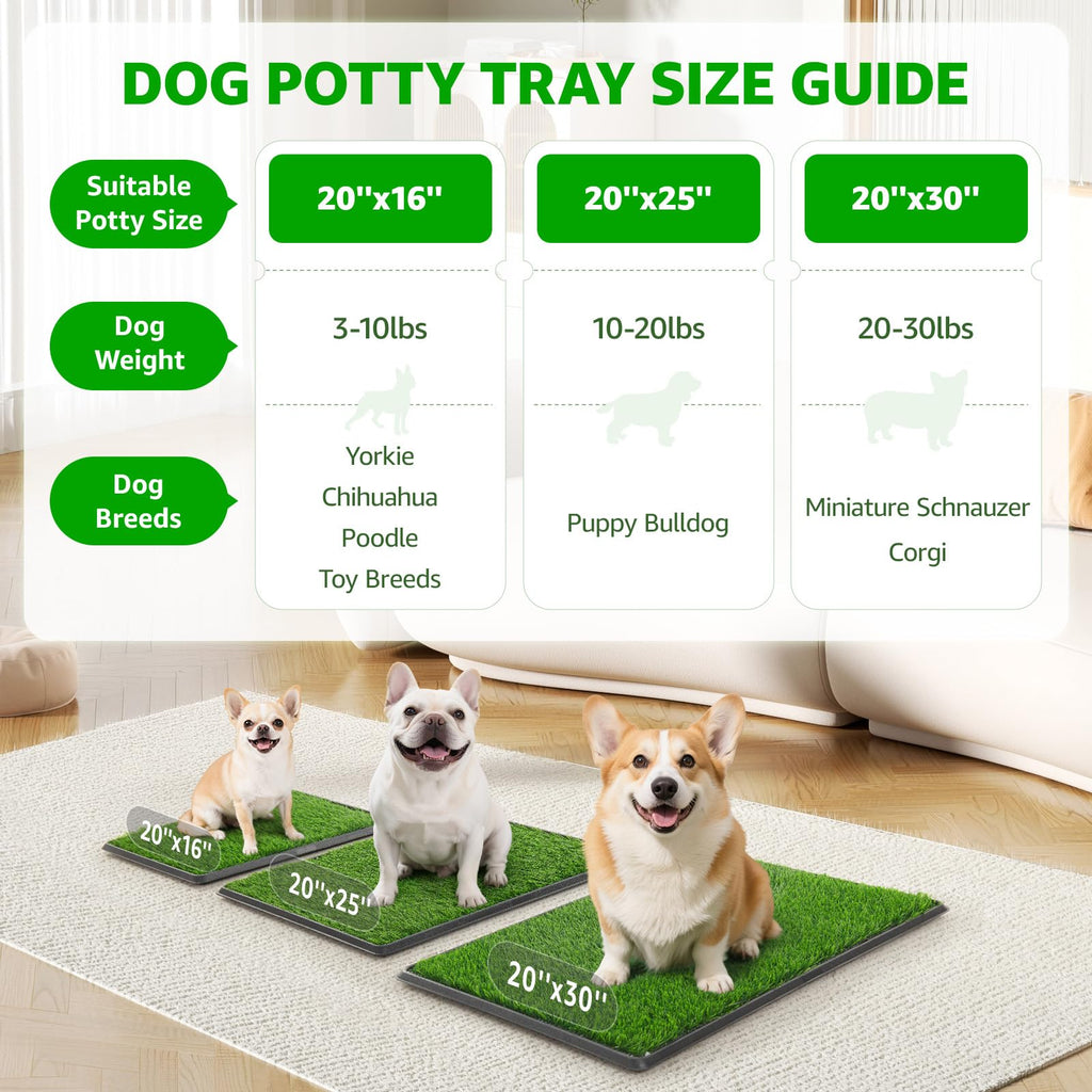 Portable Dog Grass Pad with Tray F6344