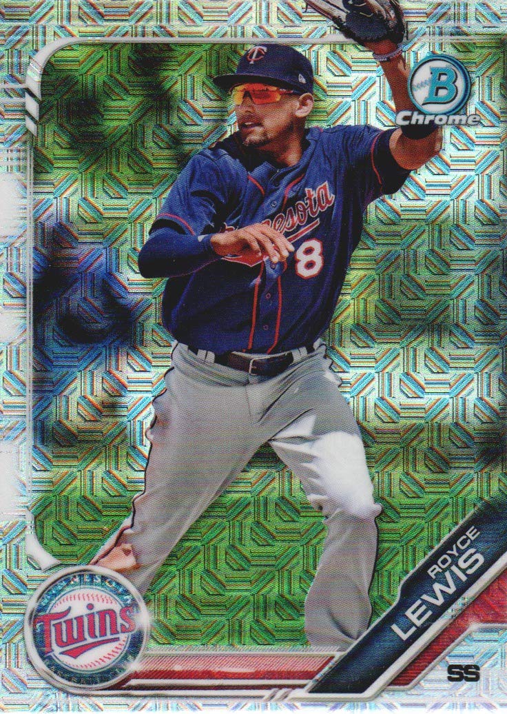 2019 Bowman Chrome Mega Box Prospect Baseball Refractor #BCP-103 Royce Lewis P94634