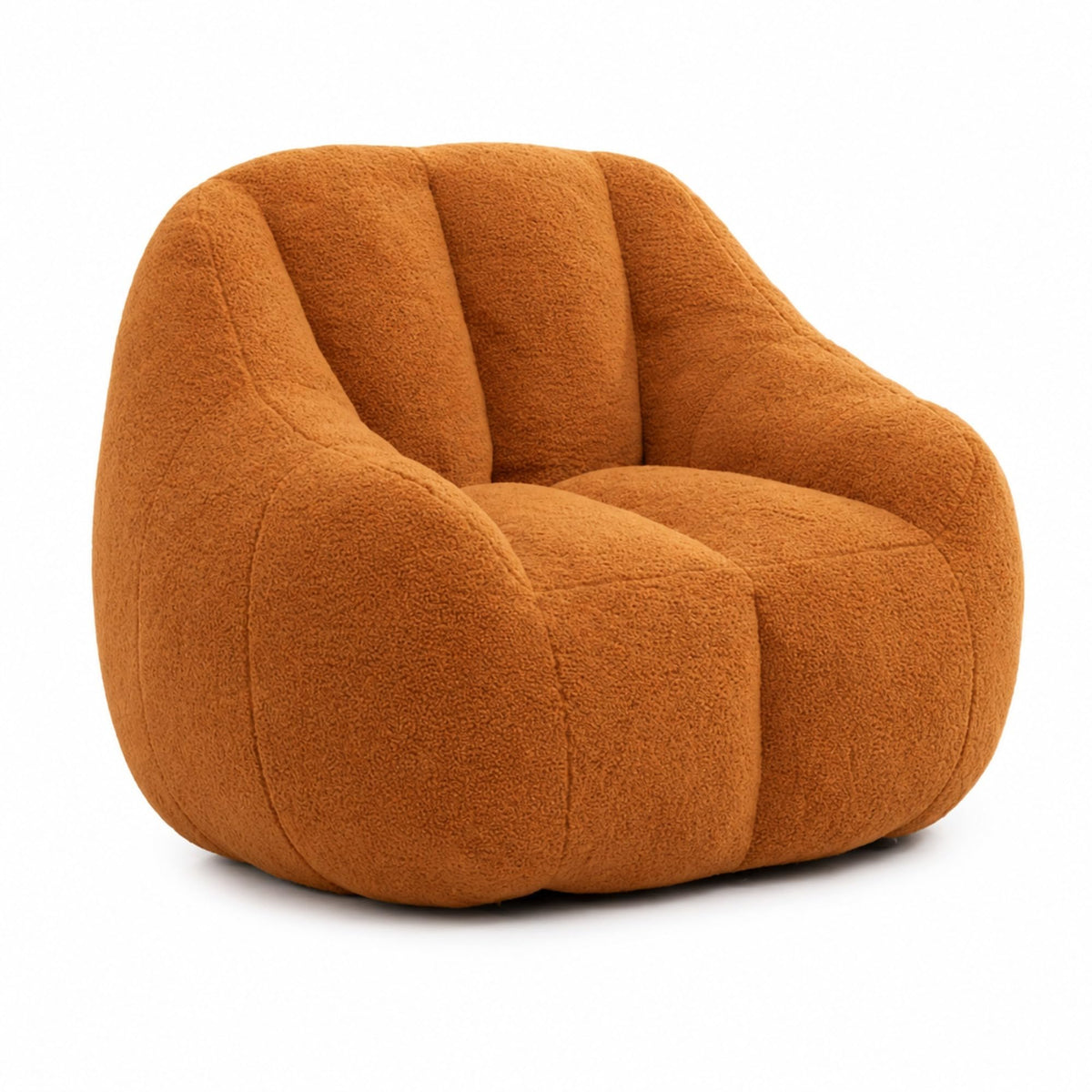 Yellow Memory Foam Bean Bag Chair E783