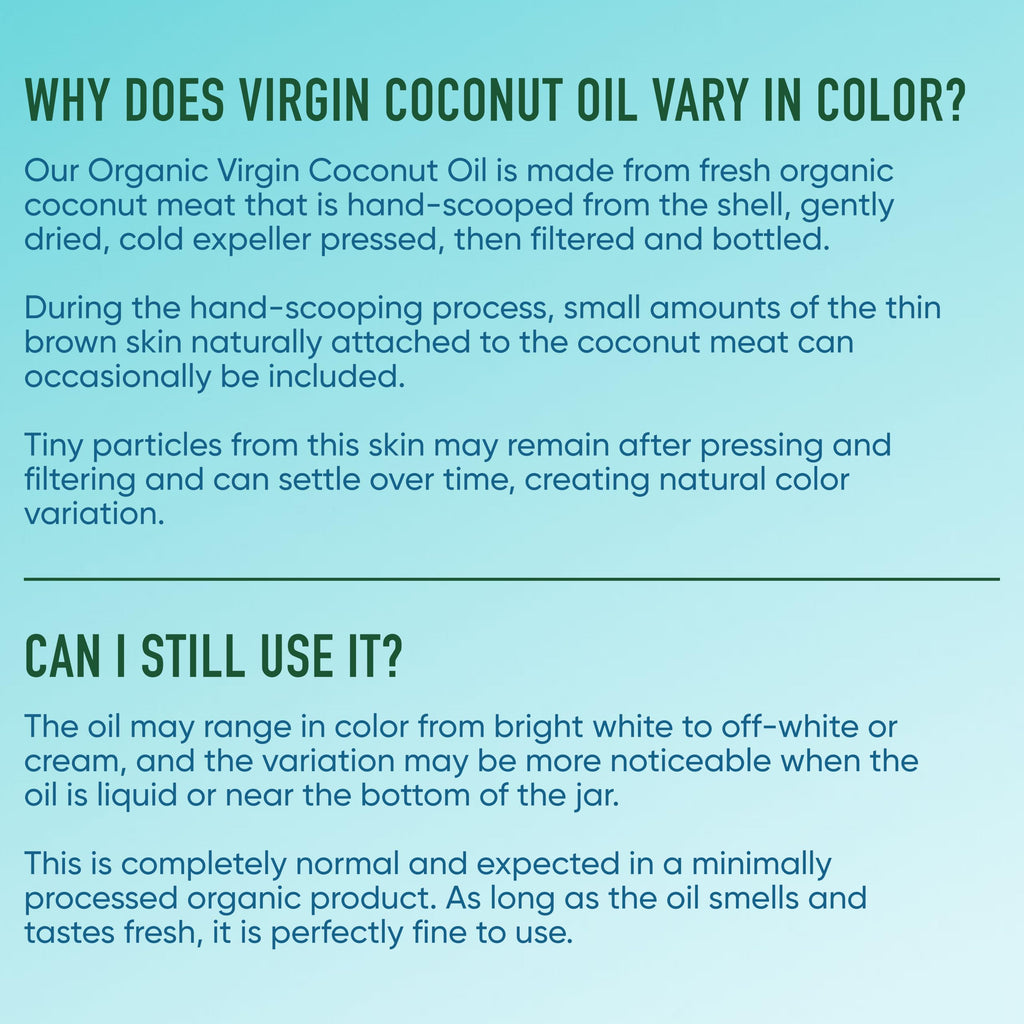 Organic Cold-Pressed Virgin Coconut Oil, 1 Gallon K467