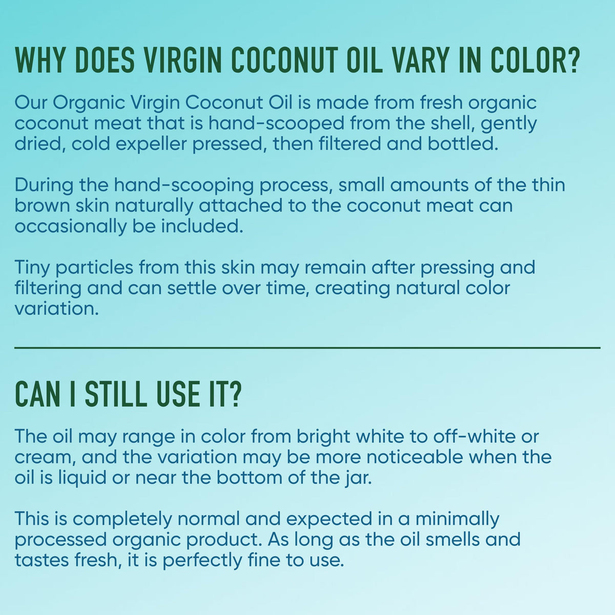 Organic Cold-Pressed Virgin Coconut Oil, 1 Gallon K467