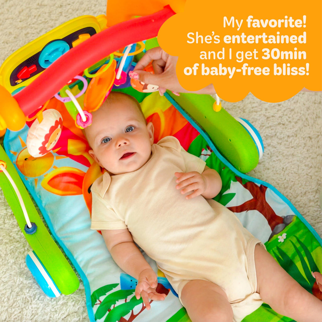 4-in-1 Baby Play Mat & Musical Activity Gym M9665