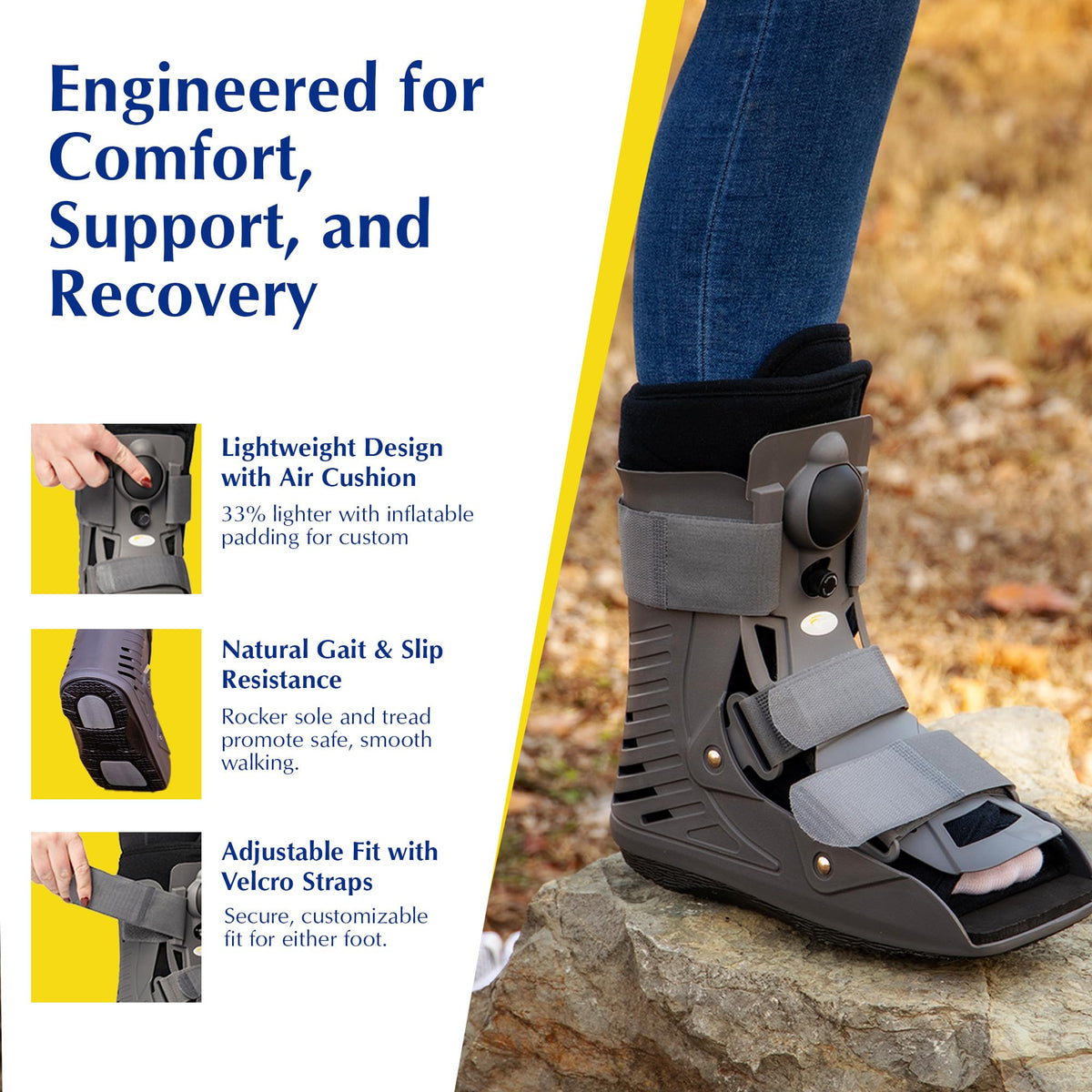 Ultra Light Short Air Walking Boot S227