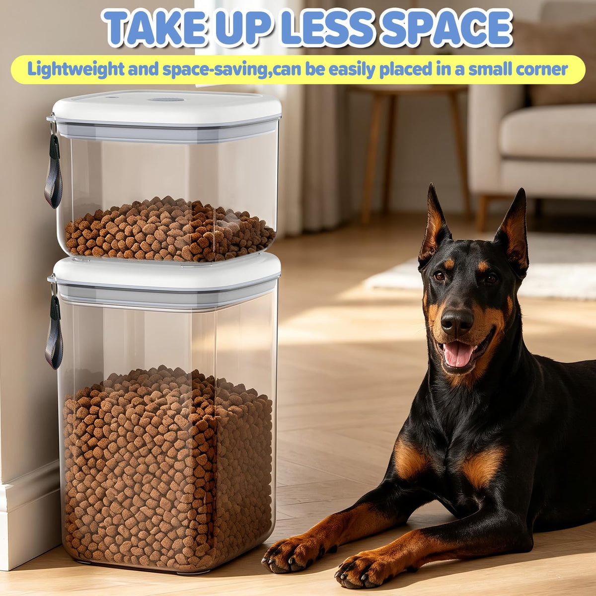 Cat Food Storage Containers With Scooper H46250