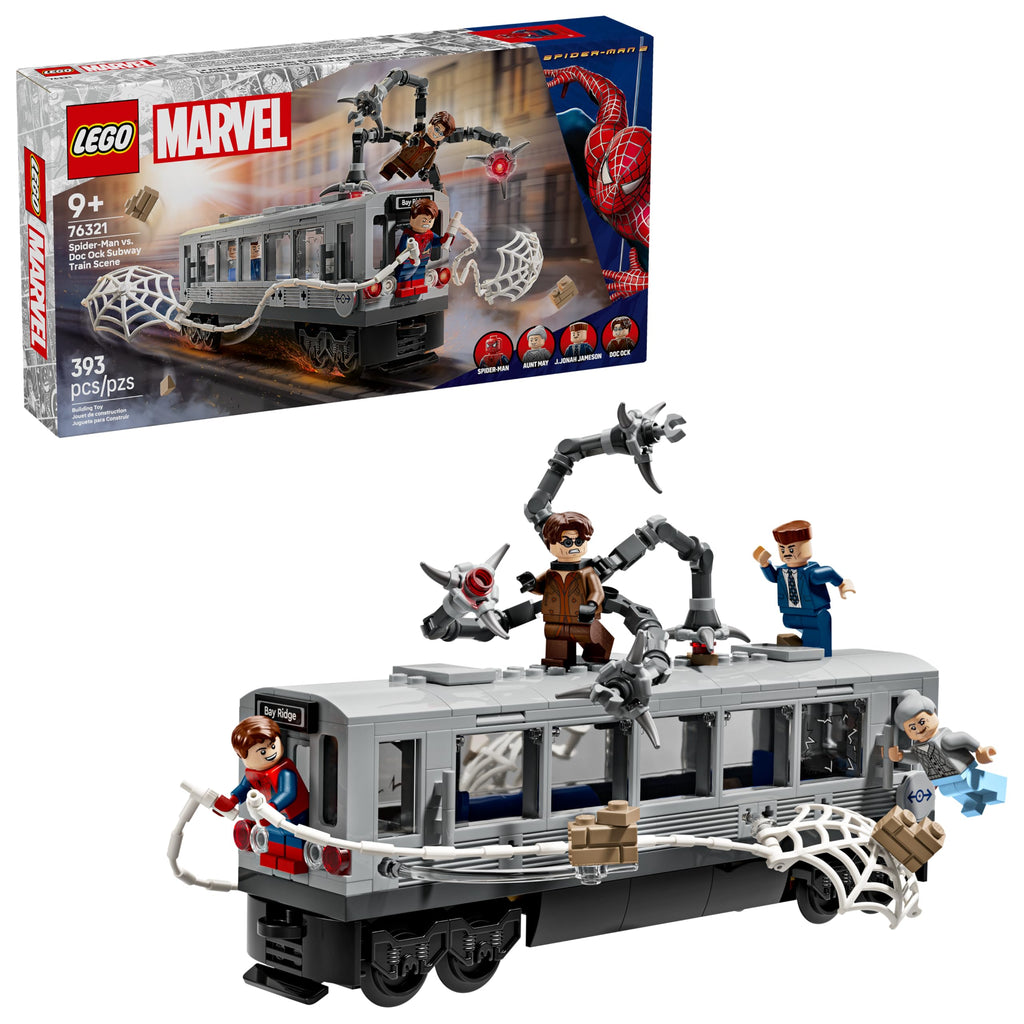 Marvel Subway Train Scene V1885