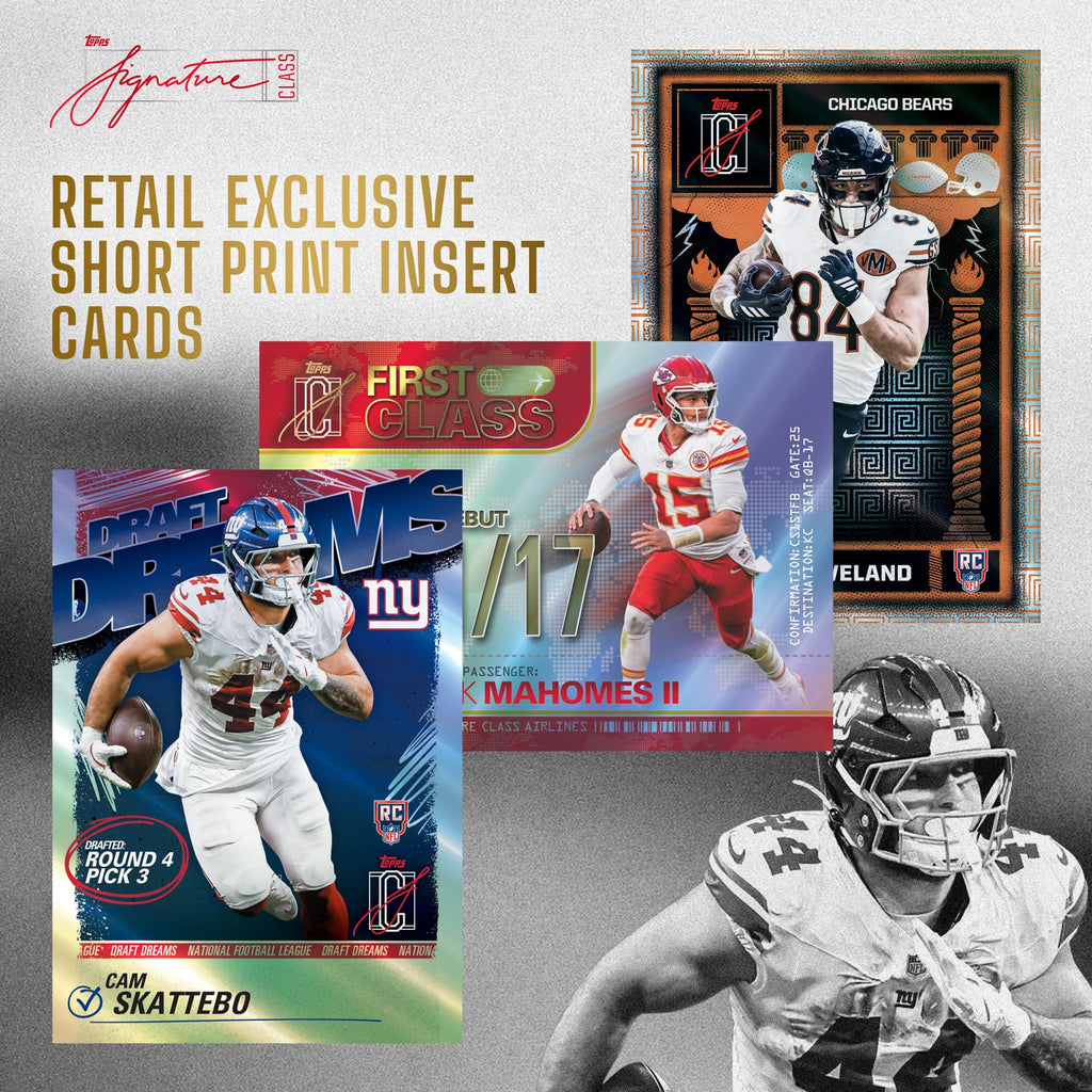 2025 NFL Signature Class Football Mega Box A601