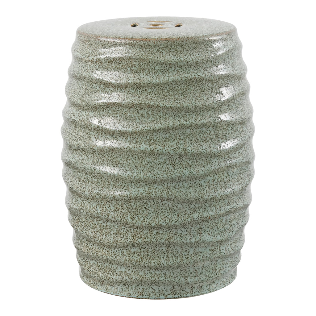 Blue Ceramic Garden Stool S2109