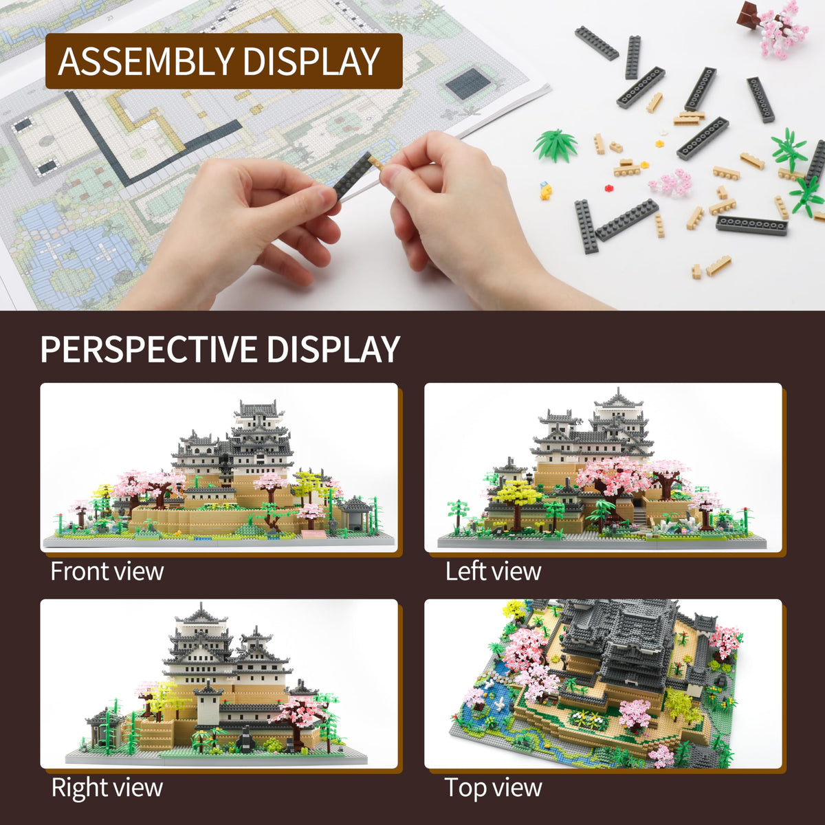 Miniature Building Blocks Model 10080 Pieces R19706