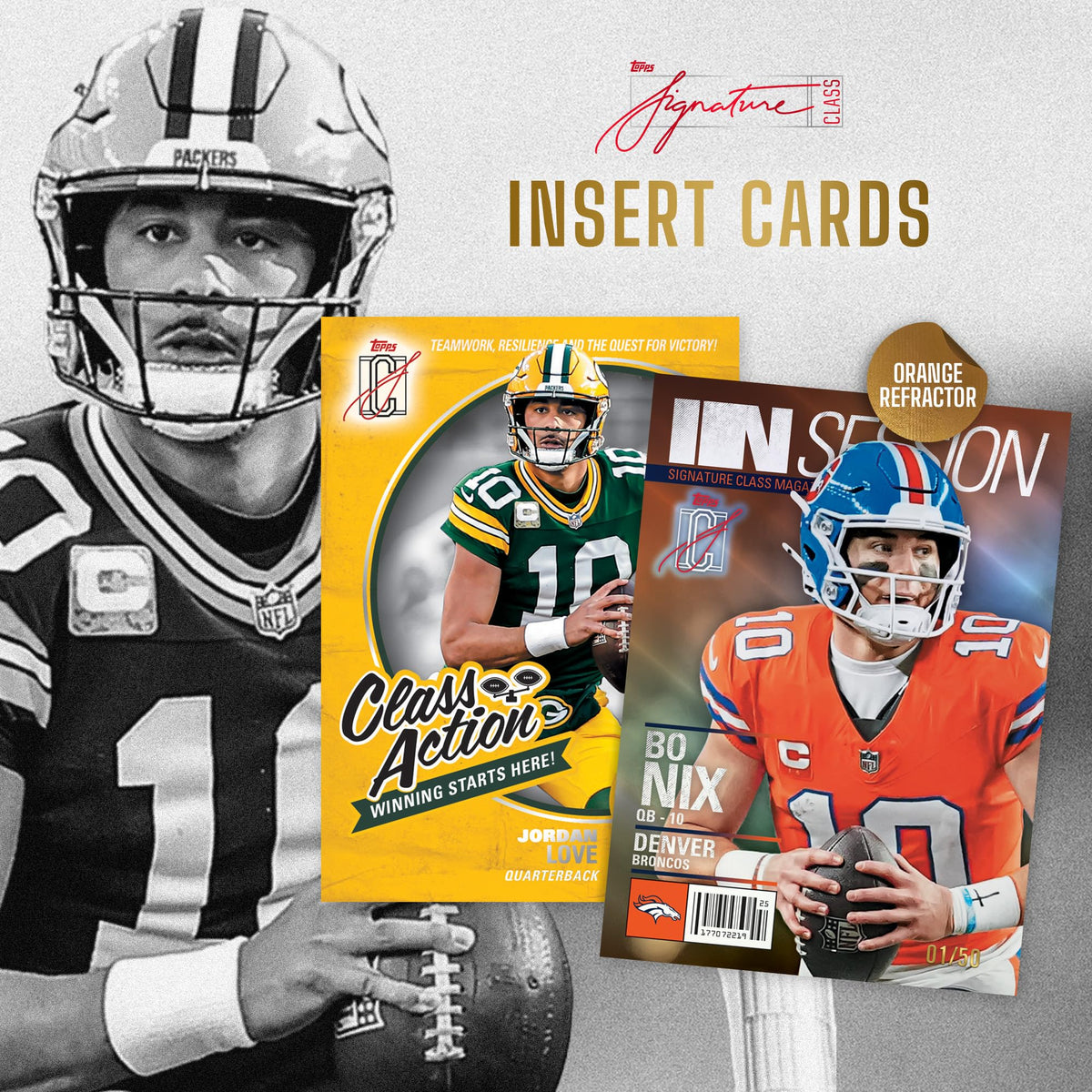 2025 NFL Signature Class Football Mega Box A601