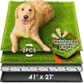 Large Artificial Turf Dog Grass Pad with Tray K977